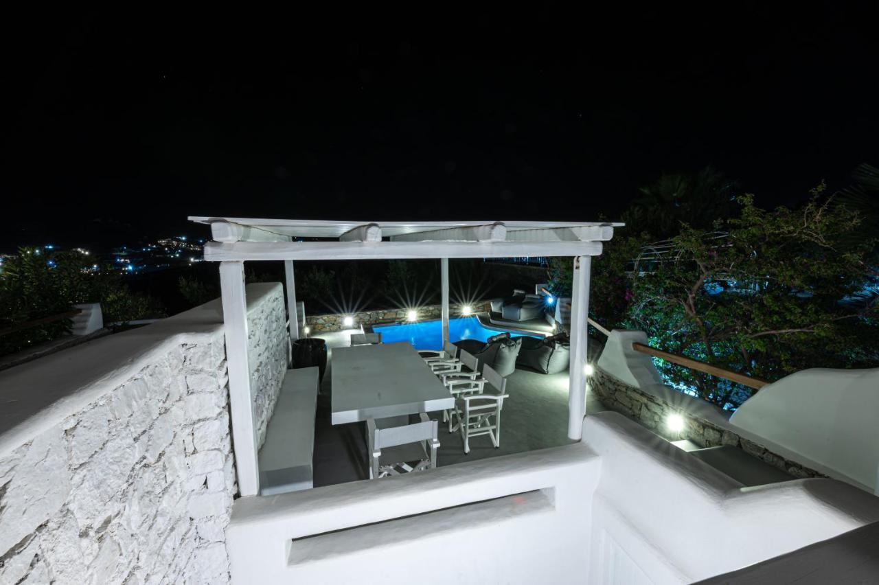 9 Muses Villas Mykonos ออร์นอส ภายนอก รูปภาพ
