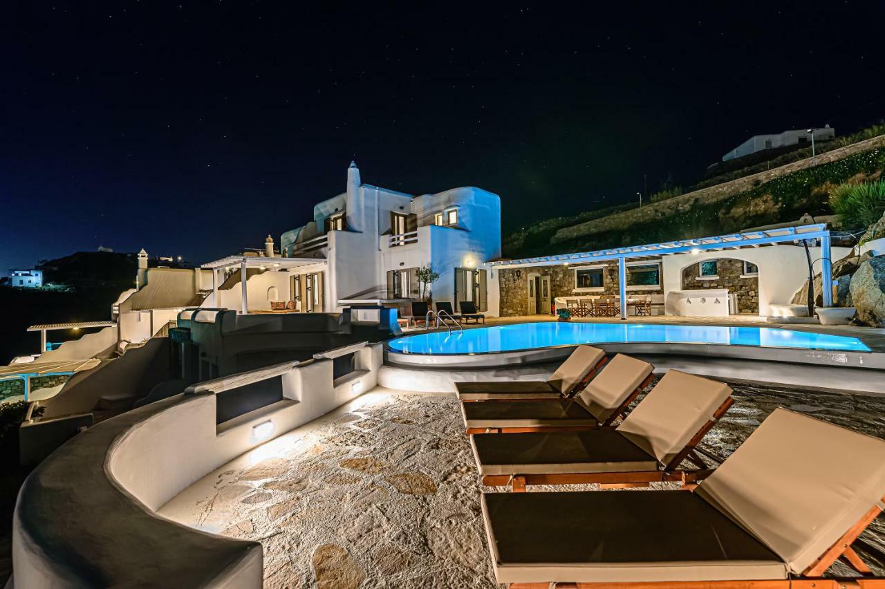 9 Muses Villas Mykonos ออร์นอส ภายนอก รูปภาพ