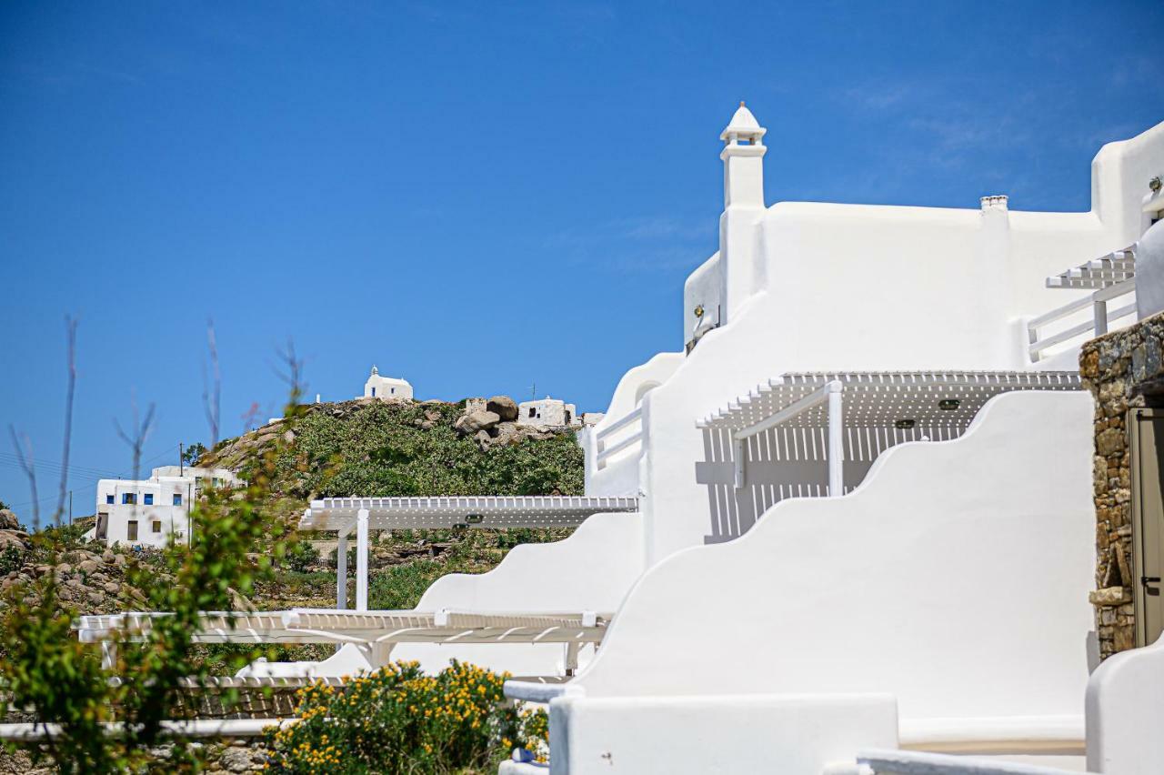 9 Muses Villas Mykonos ออร์นอส ภายนอก รูปภาพ