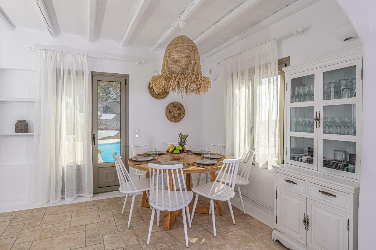 9 Muses Villas Mykonos ออร์นอส ภายนอก รูปภาพ