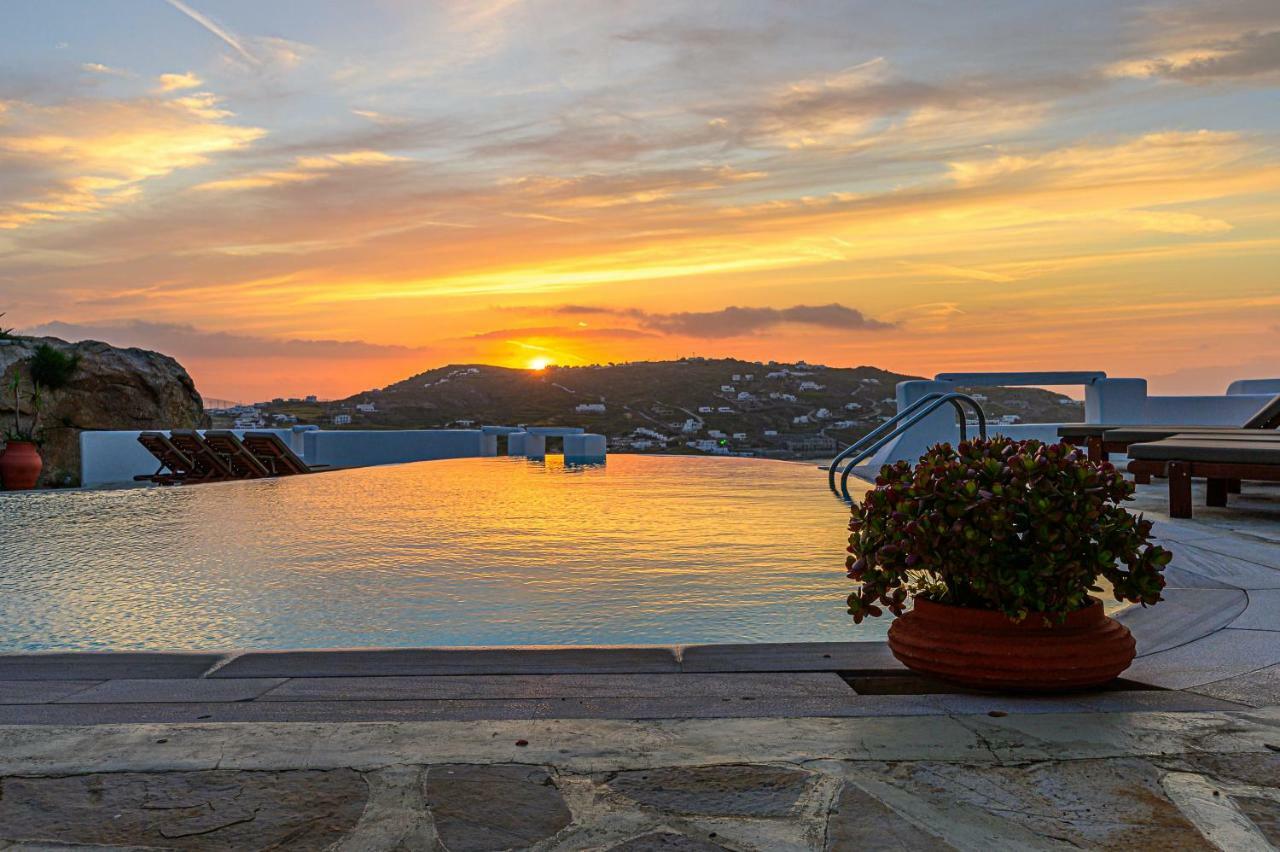 9 Muses Villas Mykonos ออร์นอส ภายนอก รูปภาพ