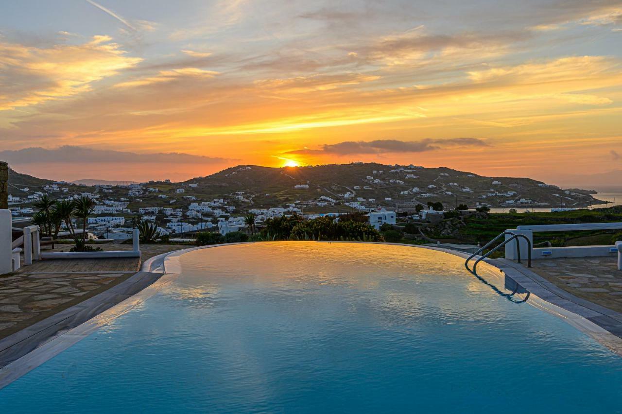 9 Muses Villas Mykonos ออร์นอส ภายนอก รูปภาพ