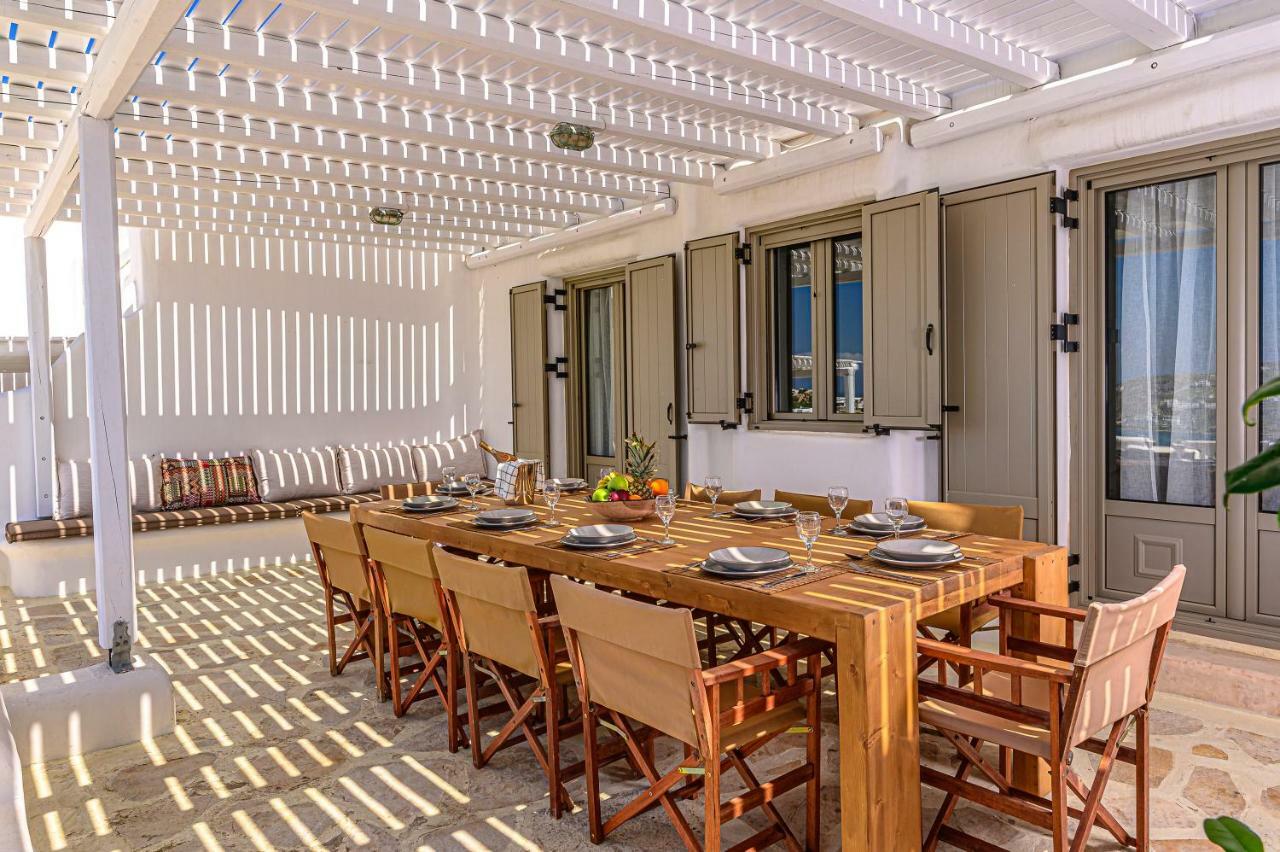 9 Muses Villas Mykonos ออร์นอส ภายนอก รูปภาพ