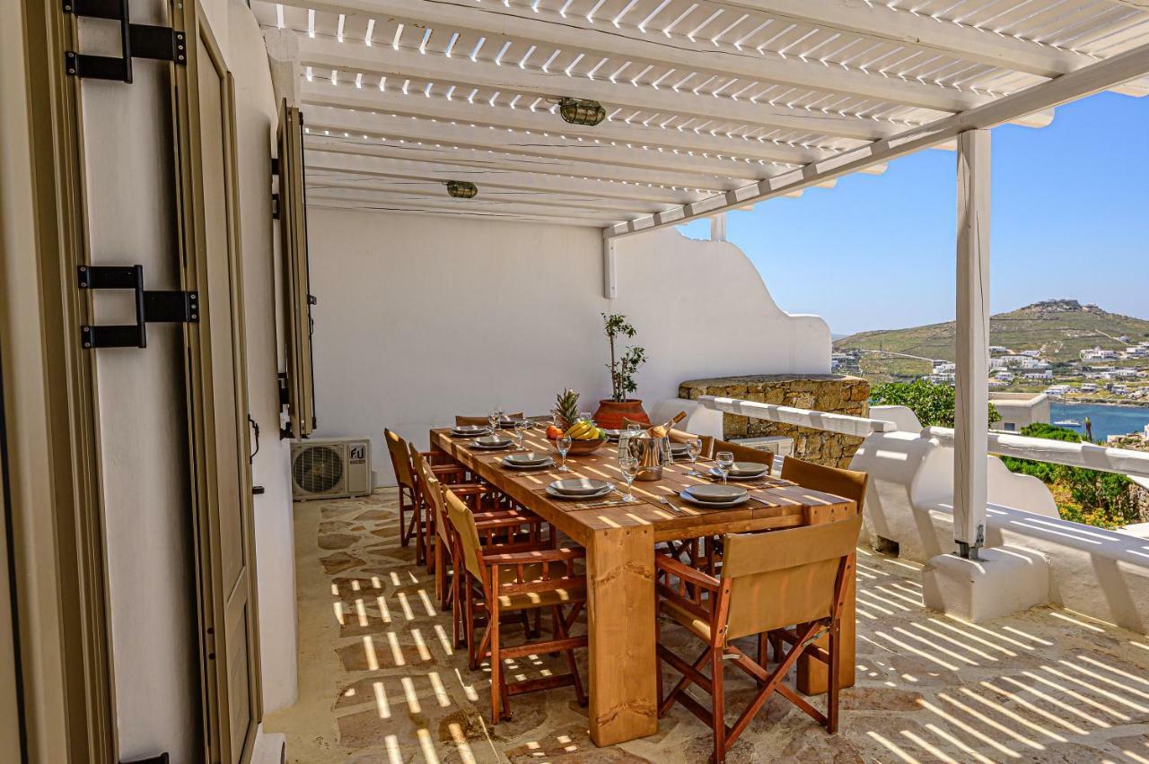 9 Muses Villas Mykonos ออร์นอส ภายนอก รูปภาพ